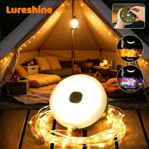 Guirlande lampe de camping portable 13 modes rechargeable