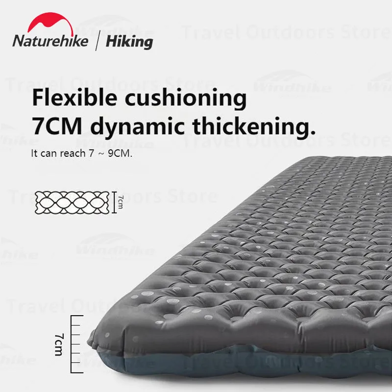 Matelas pneumatique léger isolant haute performance pour bivouac – Image 4